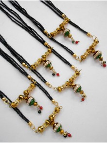 Meenakari Mangalsutra (6 Pcs)